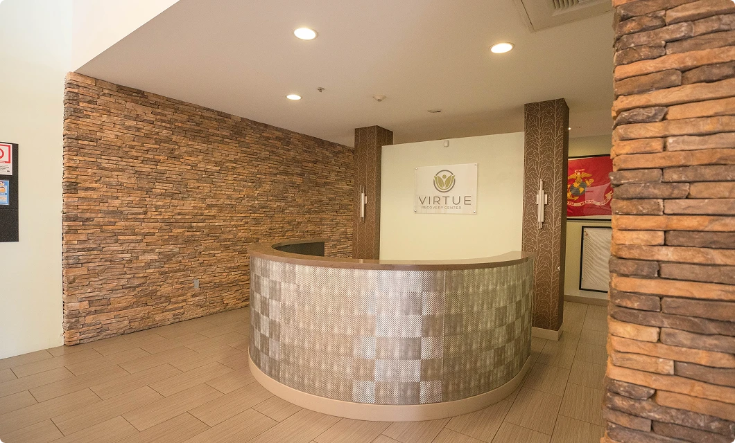 Reception at Virtue Detox, Sun City West