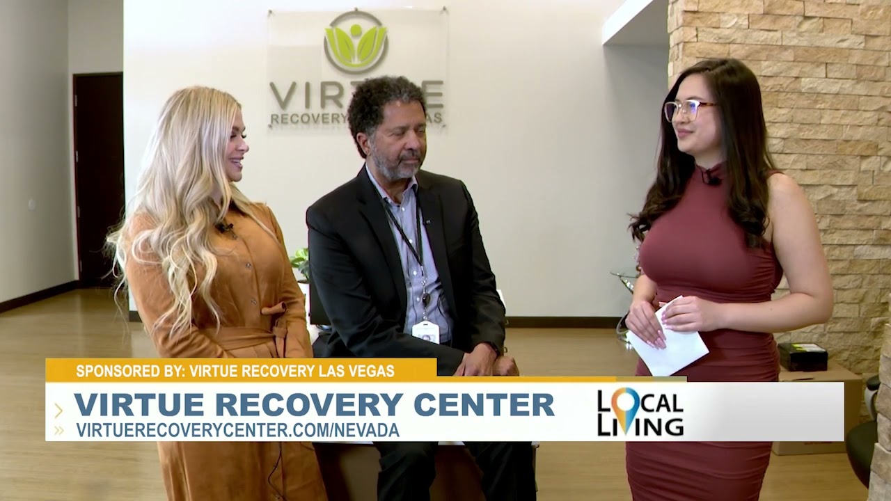 Inside Virtue Recovery Las Vegas — still from the Local Living segment