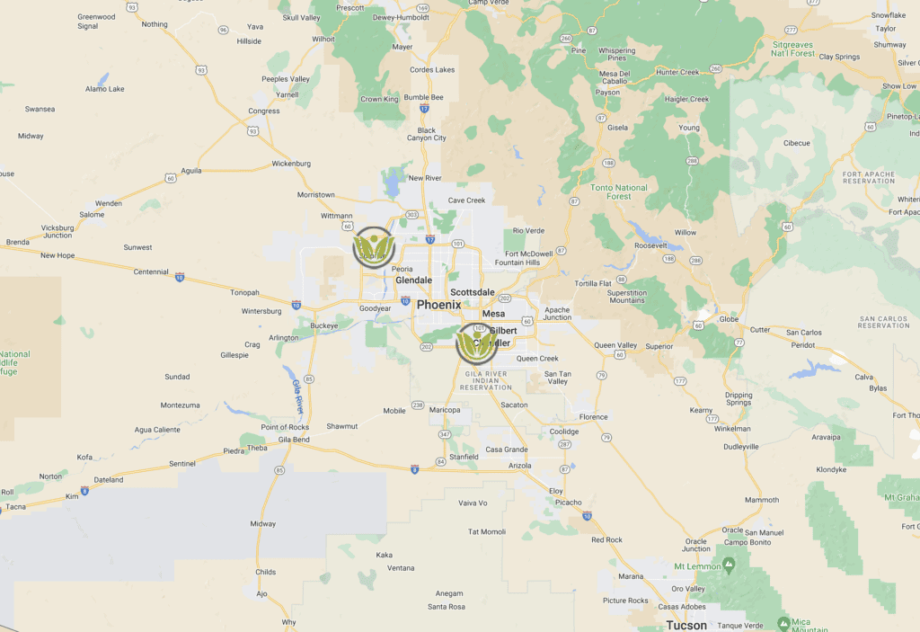 Near Me Facility Locator Arizona Map