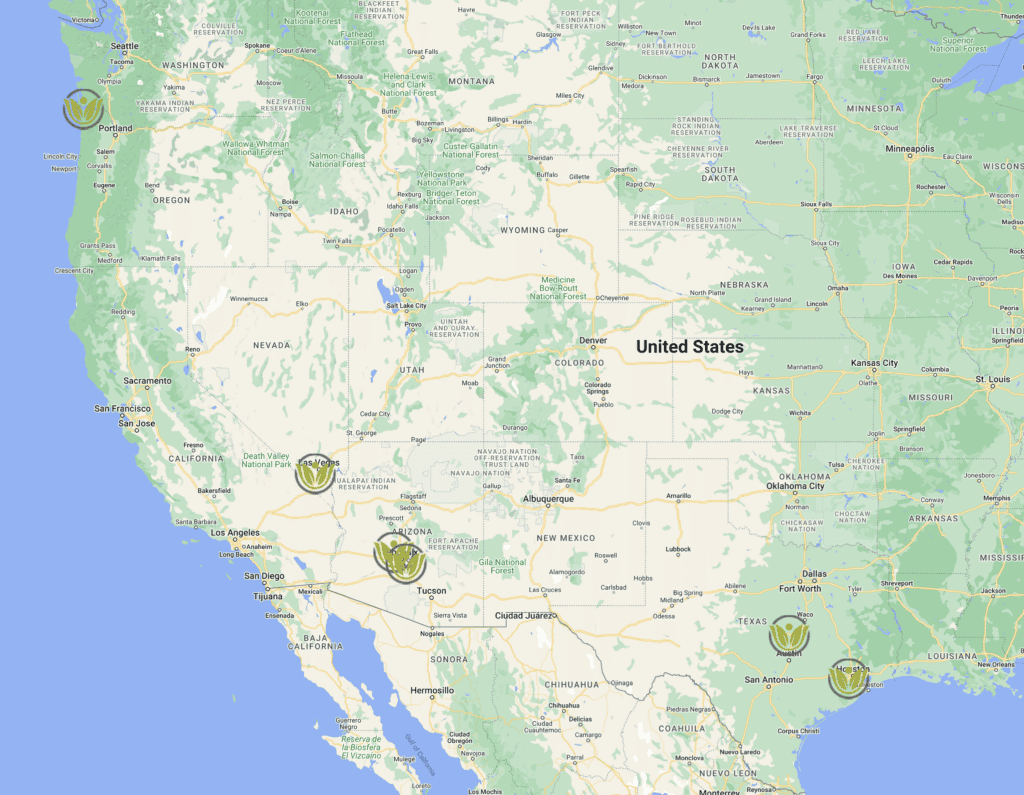Near Me Facility Locator USA Map