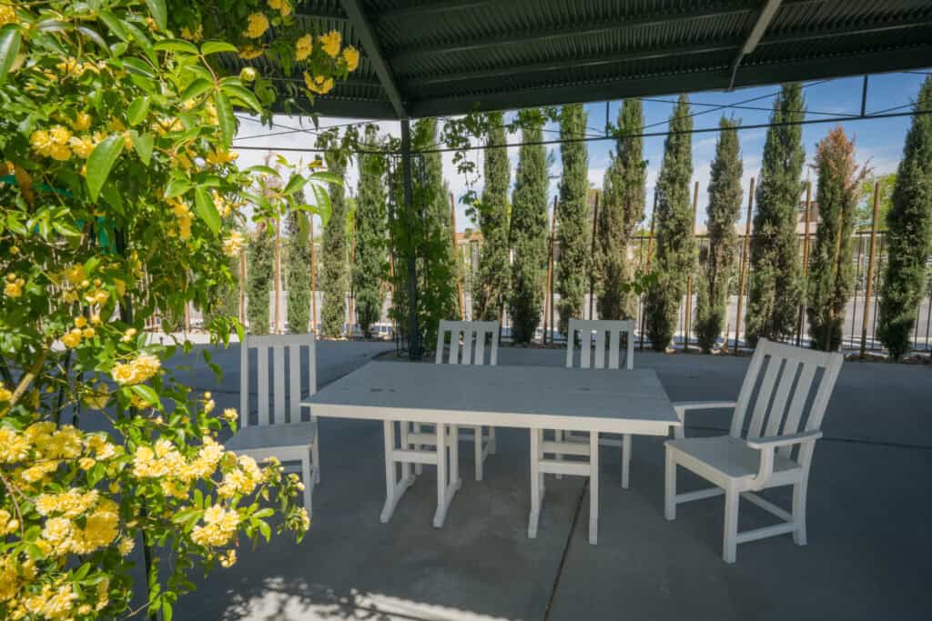  Corbett Courtyard Seating