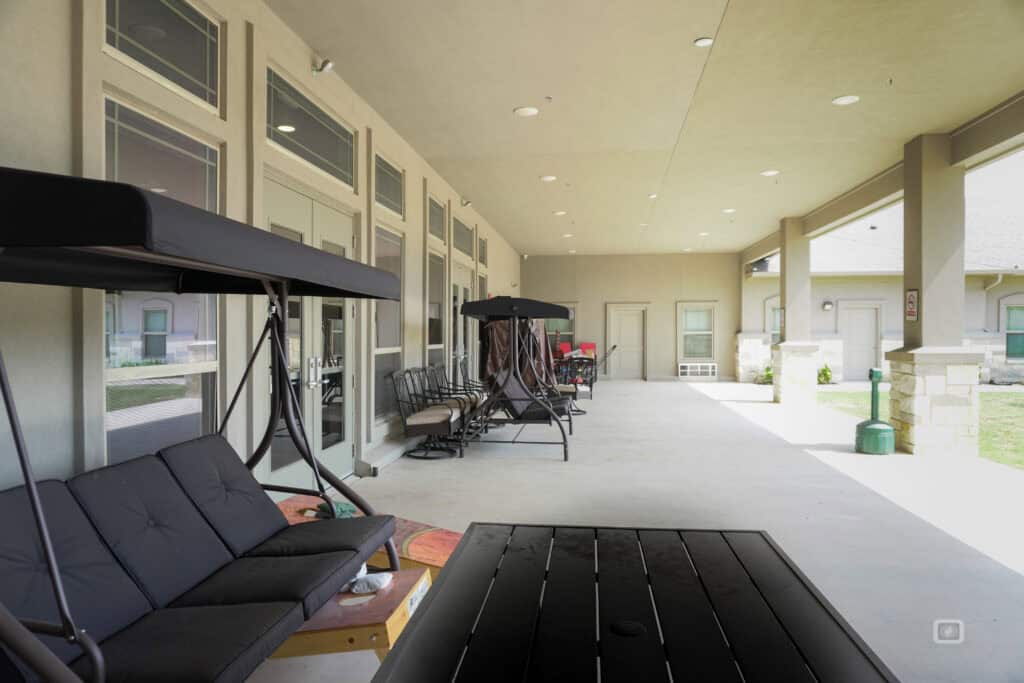  Virtue Recovery Killeen Addiction Treatment Center Smoking Area