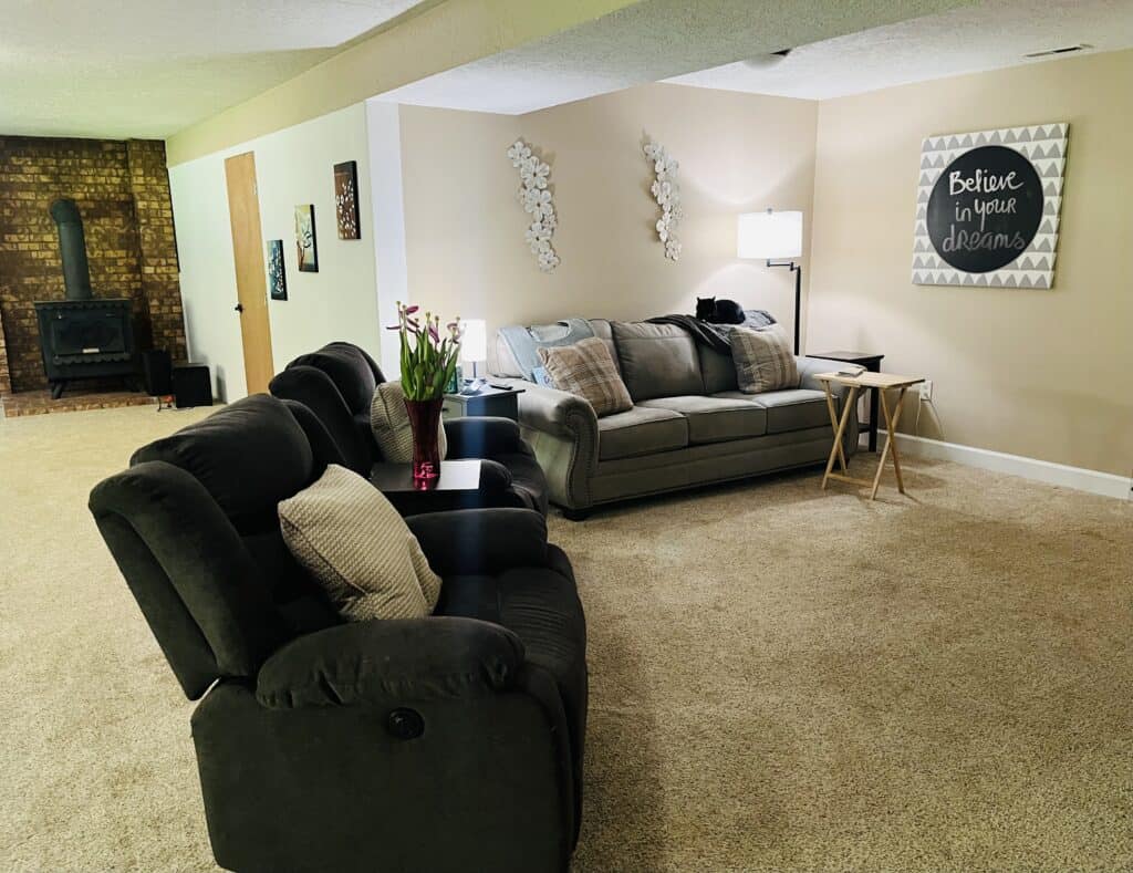 Delta Downstairs Living Area