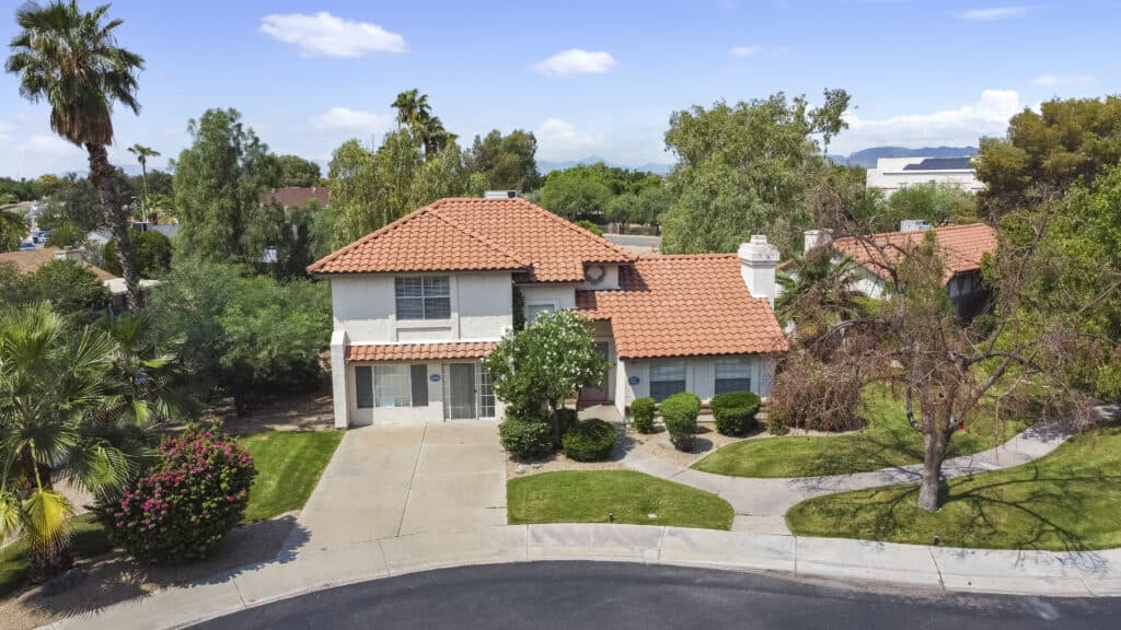  Virtue Recovery Chandler Addiction Treatment Community Aerial View of House